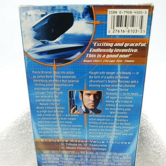 Lot of 2 -007 James Bond - VHS - 1998 Pierce Bronson MGM Tomorrow, The World - Picture 11 of 13